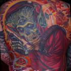 Misfits Mars Attacks Back Tattoo by Joe Capobianco