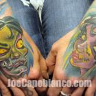 Hand Tattoo by Joe Capobianco