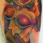 Space Capo Gal Tattoo by Joe Capobianco