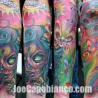 Day of the Dead Sleeve Tattoo by Joe Capobianco