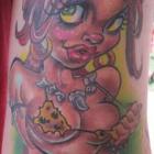 Cavegirl Tattoo by Joe Capobianco