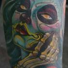 Dead Gal Tattoo by Joe Capobianco