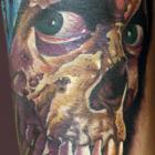 Skull Tattoo by Joe Capobianco